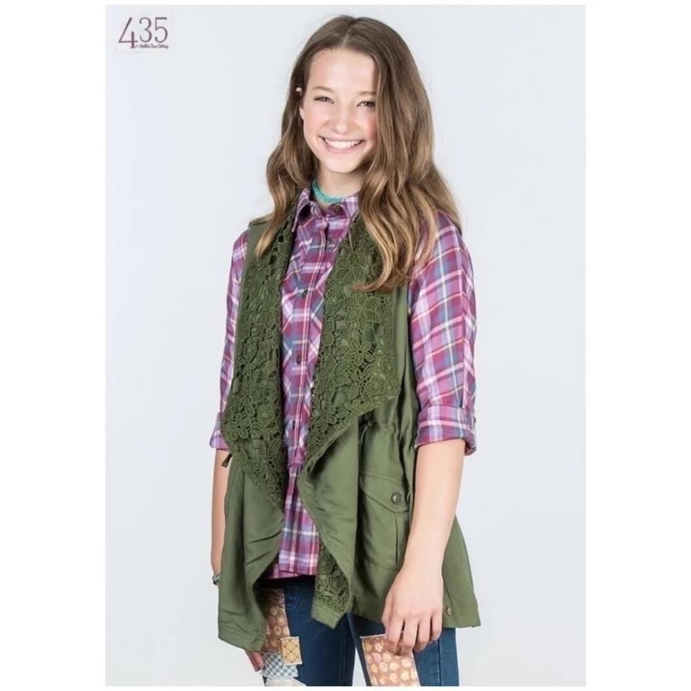 Matilda Jane 435 That's the Ticket Draped Vest